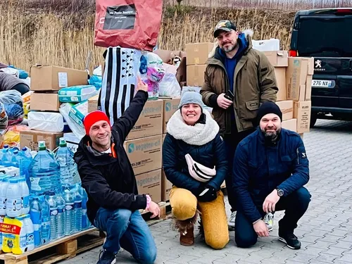 Laureen est partie de Lorient pour ramener des Ukrainiens